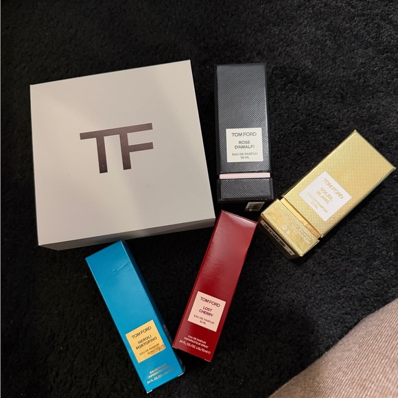 Tom Ford Other - Tom Ford Empty Boxes Set in Red, Blue, Gold, Black